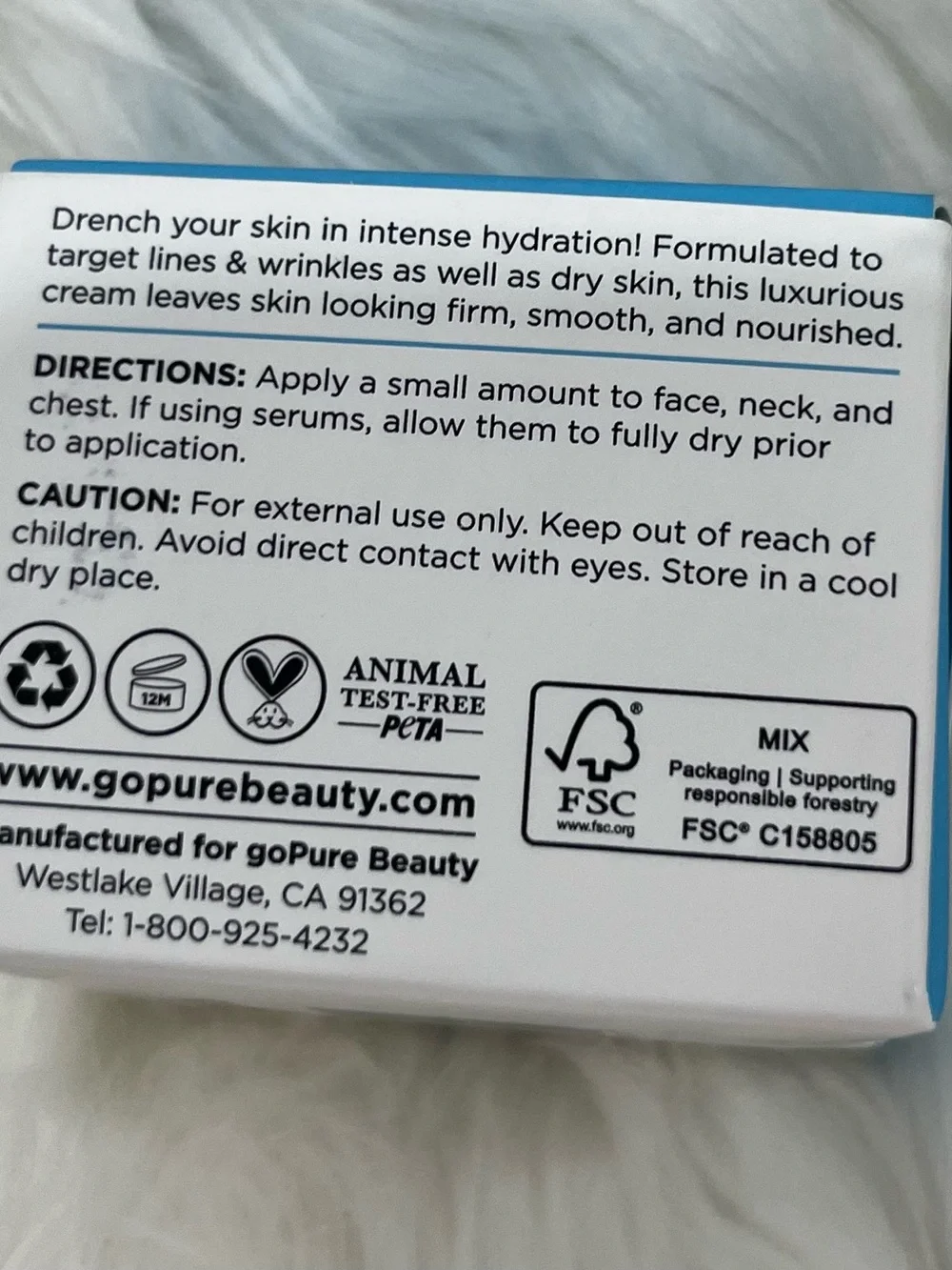 GoPure Anti-Wrinkle Moisturizer‎ & Advanced Repair Eye Cream Skincare Set